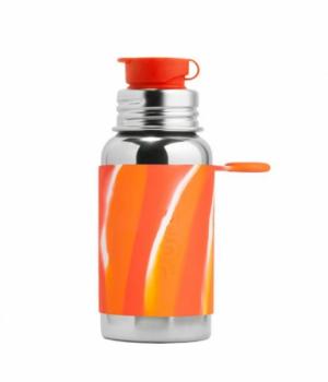 Pura | Sportflasche 500ml - orange swirl - LETZTE STÜCKE!